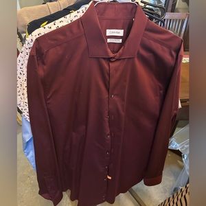 Calvin Klein men’s button up shirt